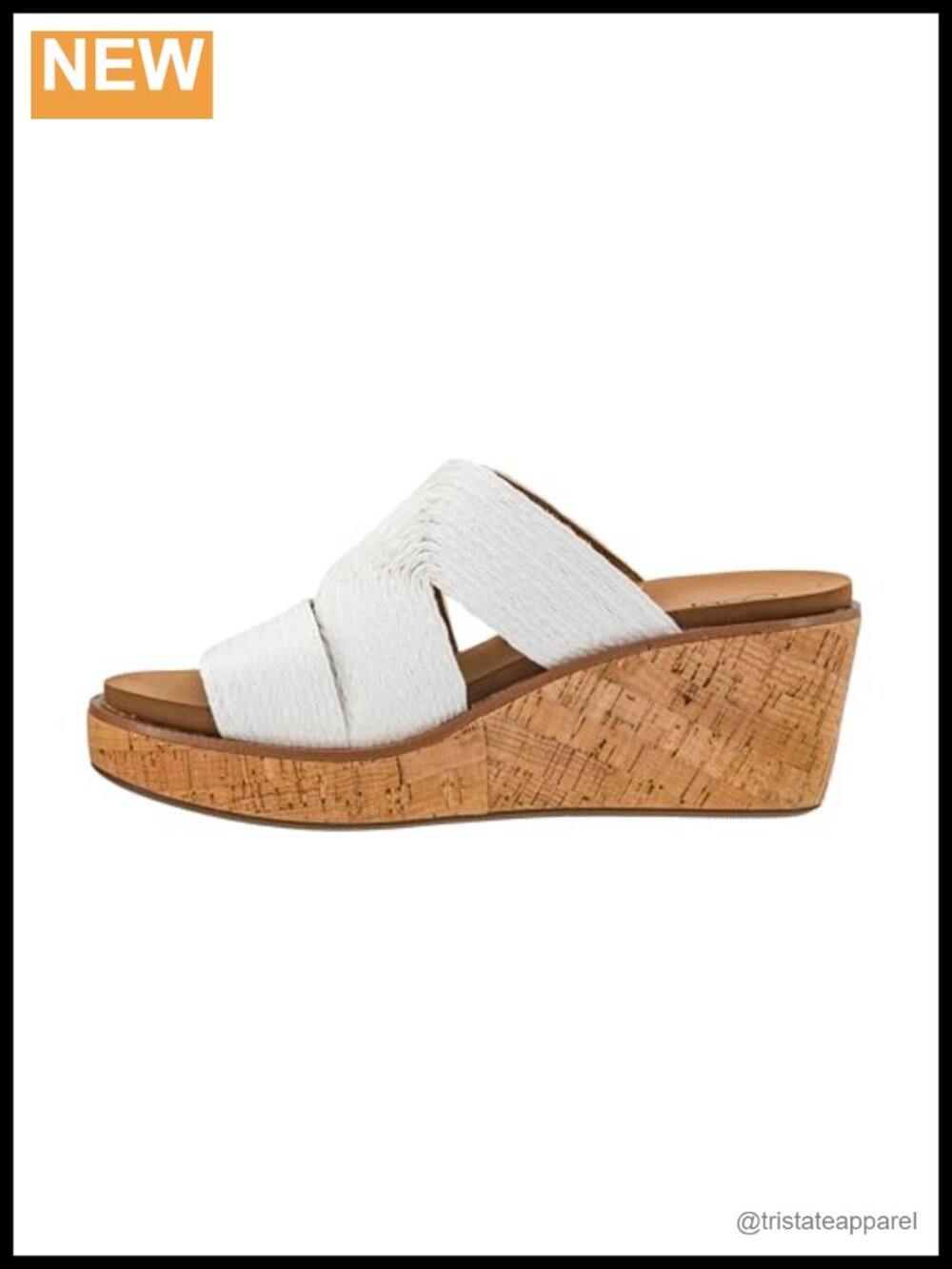 Corkys Golden Hour Wedge Sandals Memory Foam EVA Insole Raffia Cutout